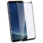 Avizar Film Protège Ecran Verre Trempé Samsung Galaxy S8 Plus - Bords Incurvés noir