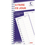 ELVE Bloc spirale '120 PROGRAMMES - A FAIRE CE JOUR' 29,7x14 cm