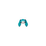 Hatsune Miku - Coussin 3D Miku