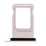 Clappio Tiroir Carte SIM de Remplacement pour Apple iPhone 13 Mini  rose