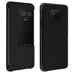 Avizar Housse Huawei Mate 20 Pro Étui Grande Fenêtre Translucide Coque Rigide - noir