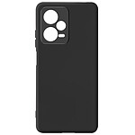 Avizar Coque pour Xiaomi Redmi Note 12 Pro Plus Silicone Semi-rigide Finition Douce au Toucher Fine  Noir