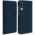 Avizar Housse Samsung Galaxy A50 Etui Coque Porte-cartes Support - Bleu nuit