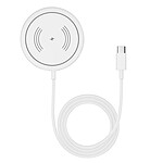 LinQ Chargeur MagSafe iPhone Puissance 15W Charge rapide Indicateurs LED  Blanc