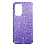 Avizar Coque pour Samsung Galaxy A33 5G Paillette Amovible Silicone Semi-rigide violet