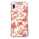 LaCoqueFrançaise Coque Samsung Galaxy A20e Silicone antichocs Solides coins renforcés  transparente Motif Botanic Amour