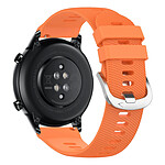 Avizar Bracelet pour Honor Magic Watch 2 46mm Silicone Texturé Orange