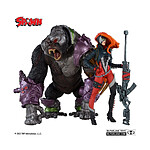 Spawn - Pack 2 figurines She Spawn & Cygor (Gold Label) 18 cm