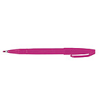 PENTEL Stylo feutre Sign Pen S520, rose x 12