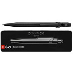 CARAN D'ACHE Stylo à bille 849 BLACK CODE pointe moyenne noir