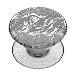 PopSockets Pop Grip pour Smartphones Standard Design Plant Mountains Gris