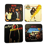 AC/DC - Pack 4 sous-verres AC/DC