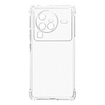 Avizar Coque pour Vivo X80 Pro Flexible Fine et Légère  Transparent