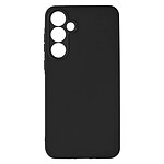 Avizar Coque pour Samsung Galaxy A35 5G Silicone Finition Mate Soft Touch Noir