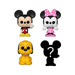 Disney - Pack 4 figurines Bitty POP! Mickey 2,5 cm