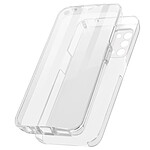 Avizar Coque Oppo Reno 5 5G et Find X3 Lite Arrière Rigide et Avant Souple Transparent