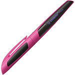 STABILO Stylo à plume Flow SPORTY M, noir/rose vif