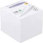 QUO VADIS Bloc cube blanc 9x9x9cm 700 feuilles encollées 90g PEFC