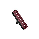 Clappio Bouton Power pour Samsung Galaxy S22 Ultra Bordeaux