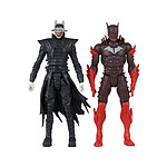 DC Direct Gaming - Figurines et comic book Batman Who Laughs & Red Death (Dark Nights Metal 1)