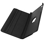 Avizar Housse Samsung Tab A7 Lite Clapet Support Rotatif 360° Portait / Paysage Noir