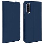 Dux Ducis Housse Samsung pour Galaxy A50 Étui Porte-cartes Fonction Stand  Bleu nuit