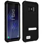 Avizar Coque Galaxy S8 Housse étanche waterproof Intégrale IP68 6m de profondeur noir