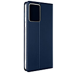 Dux Ducis Étui pour Xiaomi Redmi Note 12 4G et 12 5G Clapet Porte-carte Support Vidéo  Bleu Nuit