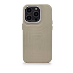 Decoded Coque Compatible avec le MagSafe en cuir pour iPhone 14 Pro Max Beige