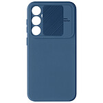 Avizar Coque pour Samsung Galaxy S23 FE Silicone Cache Caméra Coulissant Bleu Nuit