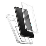 Supcase Coque Intégrale pour Samsung Galaxy S24 Ultra Antichoc avec Béquille Transparent