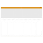 RHODIA Rhodia sous-main semainier entoilé A2 (42x59,4 cm) 30 feuillets encollés -