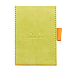 RHODIA Porte-bloc Rhodiarama simili ANIS avec porte-crayon + bloc N°11 ligné