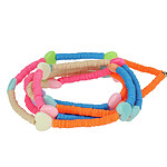 Avizar Bijou de Téléphone Bracelet 110cm Collection Lovely  Multicolore