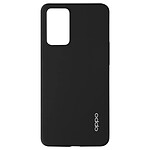 Oppo Coque Original pour  Reno 6 Semi-rigide Soft touch Finition mate  Noir