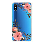 Evetane Coque Xiaomi Redmi 9A 360 intégrale transparente Motif Fleurs roses Tendance