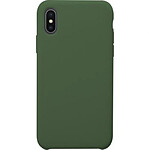 BigBen Connected Coque pour iPhone XS Max Rigide et Élégante en Silicone Soft Touch Vert