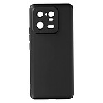 Avizar Coque pour Xiaomi 13 Pro Silicone Soft Touch Finition Mate Anti-trace  noir