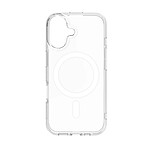 Muvit Coque pour iPhone 16 MagSafe Angles Renforcés Antichocs 2M et Anti-rayures OFG Transparent