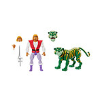 Les Maîtres de l'Univers Origins - Pack 2 figurines Prince Adam & Cringer Cartoon Collection 14