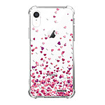 Evetane Coque iPhone Xr anti-choc souple angles renforcés transparente Motif Confettis De Coeur