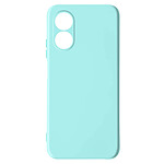 Avizar Coque pour Oppo A17 Silicone Semi-rigide Finition Soft-touch Fine  Turquoise