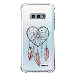 Evetane Coque Samsung Galaxy S10e anti-choc souple angles renforcés transparente Motif Attrape coeur