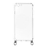 Avizar Coque iPhone 6 et 6S Anneau personnalisable avec bijou/Chaîne - Transparent