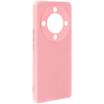 Avizar Coque pour Honor Magic 5 Lite 5G Semi-rigide Soft-touch Anti-traces Rose Poudré