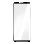 Avizar Verre Trempé pour Sony Xperia 10 IV Ultra-résistant Dureté 9H Anti-traces  Contour Noir