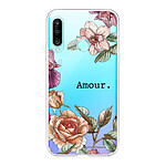 LaCoqueFrançaise Coque Huawei P30 Lite/ P30 Lite XL 360 intégrale transparente Motif Amour en fleurs Tendance