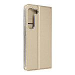 Dux Ducis Housse pour Samsung Galaxy S23 Clapet Porte-carte Fonction Support  Doré