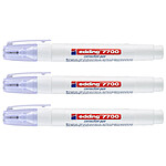 EDDING Stylo Correcteur 7700 Banc Pointe Métal 1-2 mm x 3