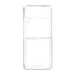 Avizar Coque pour Samsung Galaxy Z Flip 3 Dos Rigide Coins Bumper Fine Légère  Transparent